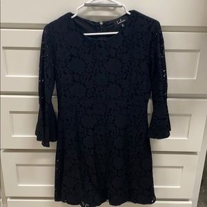 Lulus Black lace dress